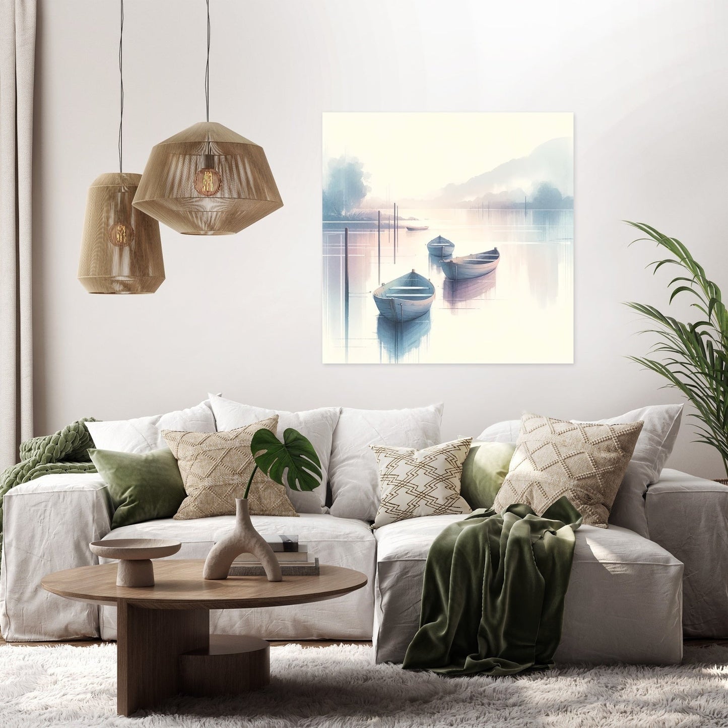 River of Serenity Canvas