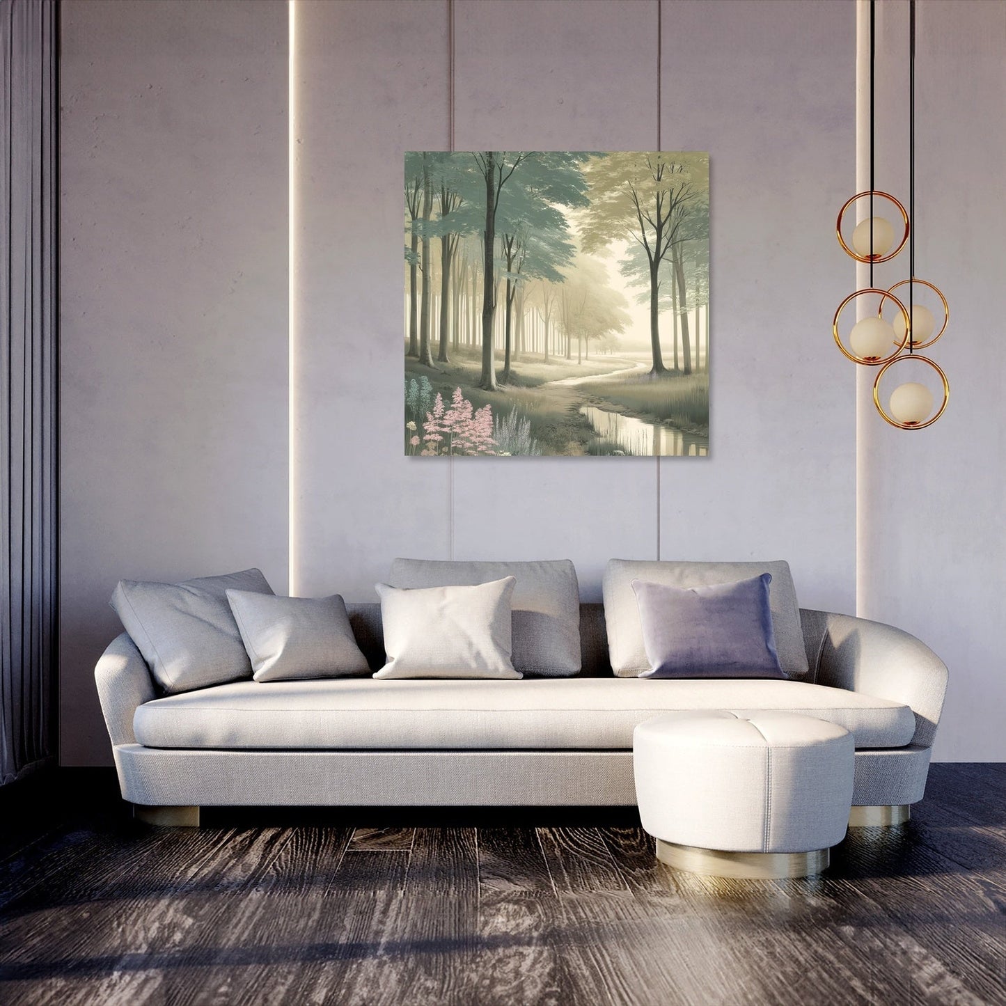 Peaceful Forest Canvas