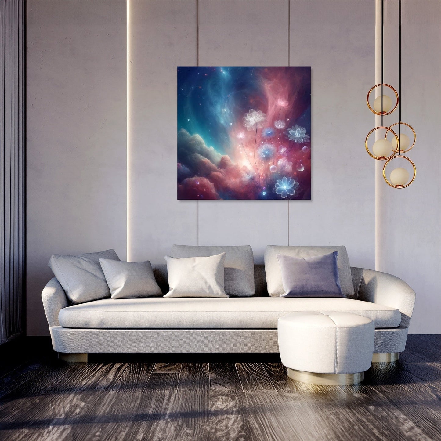Nebula Garden Canvas