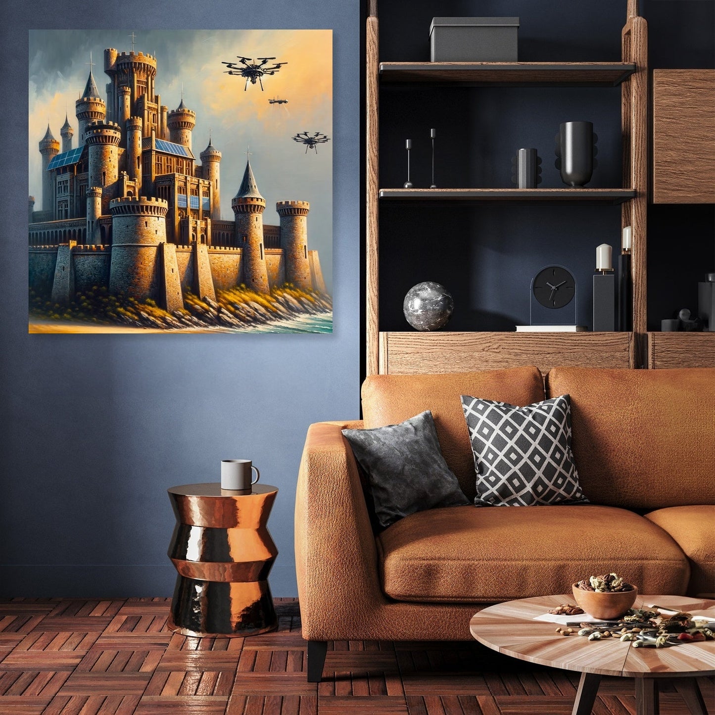 Tomorrow's Castle Sunrise Canvas