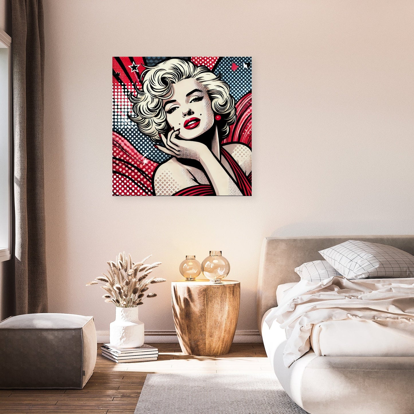 Red Glamour Canvas
