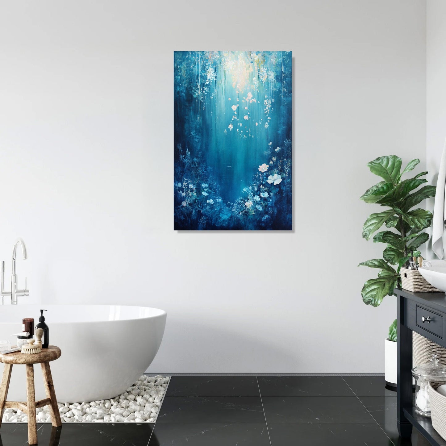 Underwater Glow Canvas