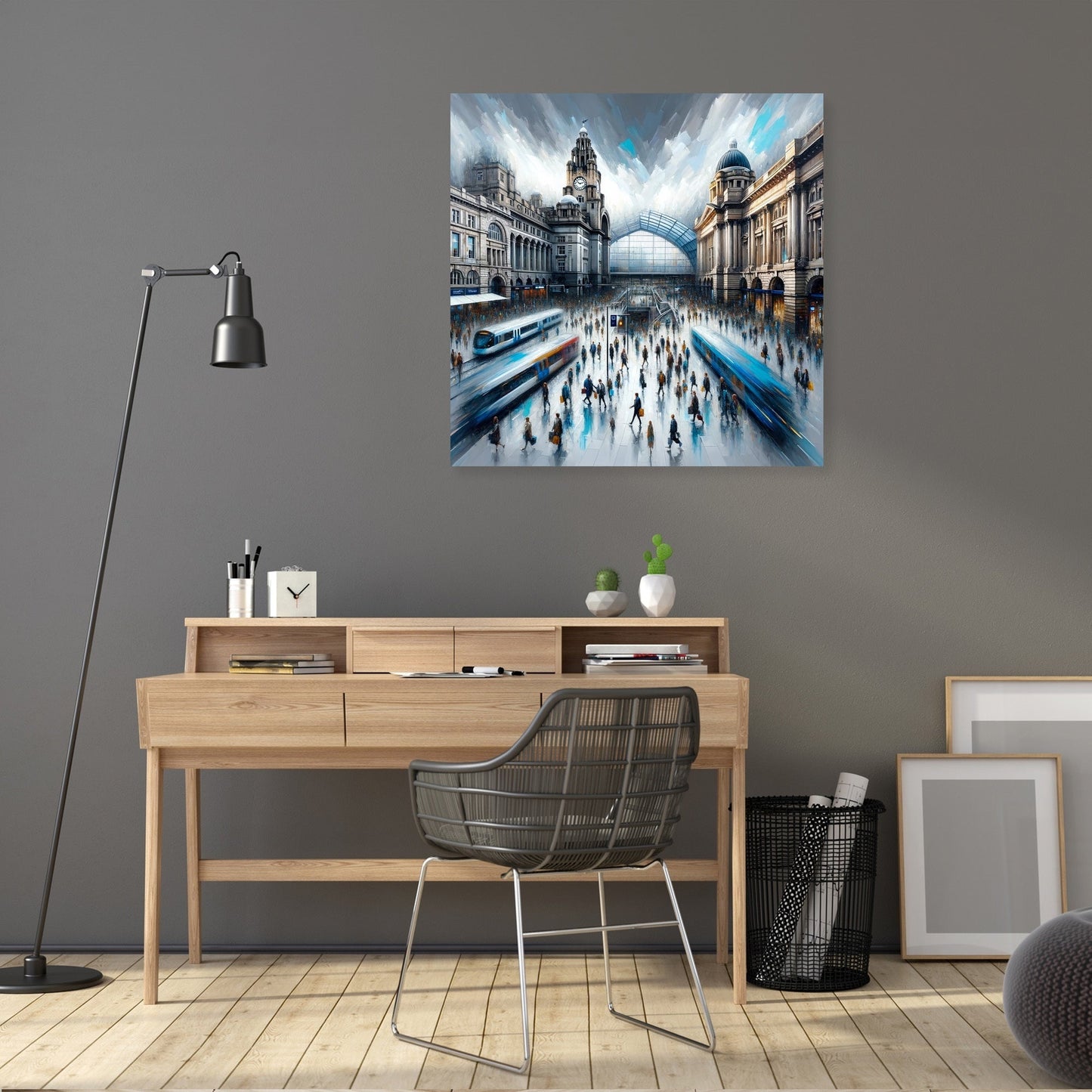 Liverpool Lime Street Passage Canvas