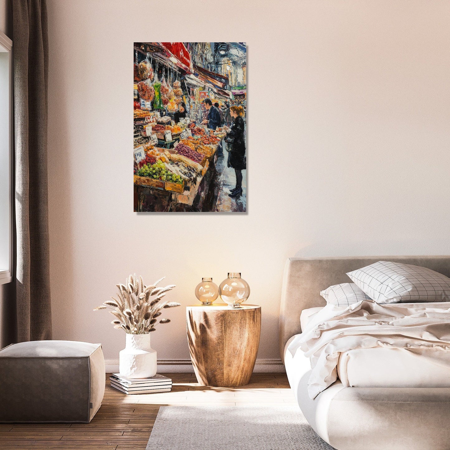 Victor Hugo Market Canvas