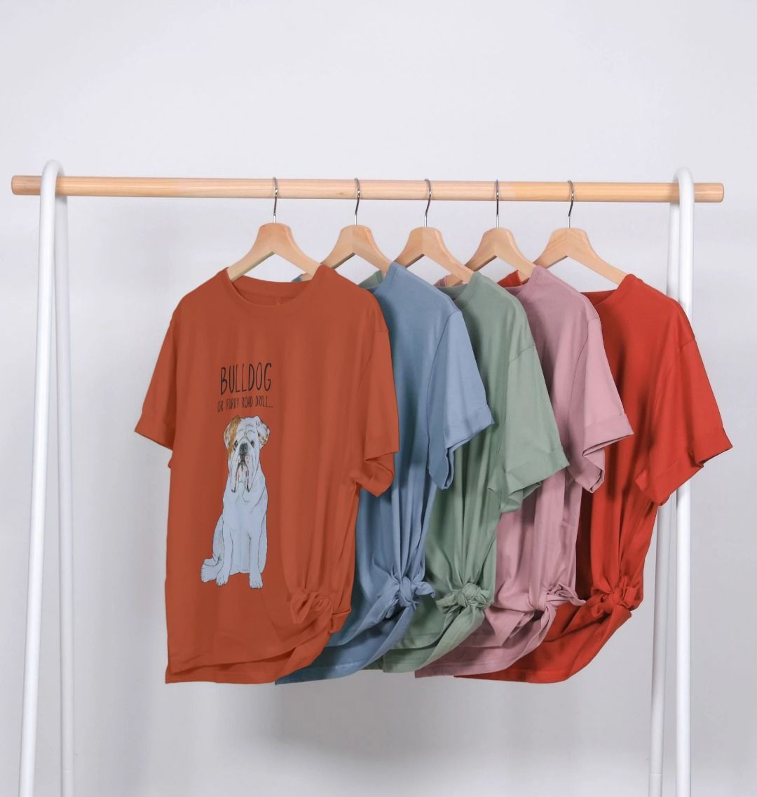 Bulldog Chic: Furry Road Drill Women’s Tee for Fierce Fashion!