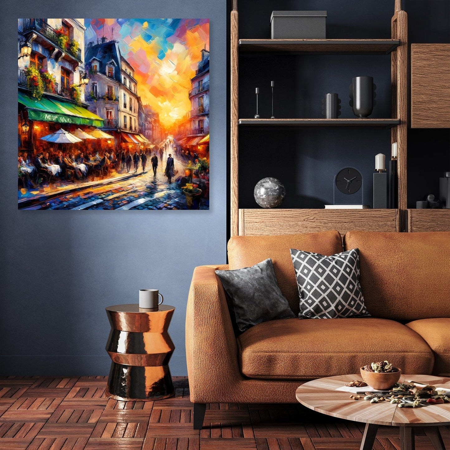 Whispers of Montmartre Paris Canvas