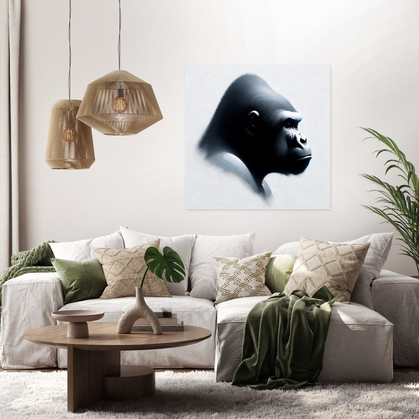 Essence of Gorilla Canvas
