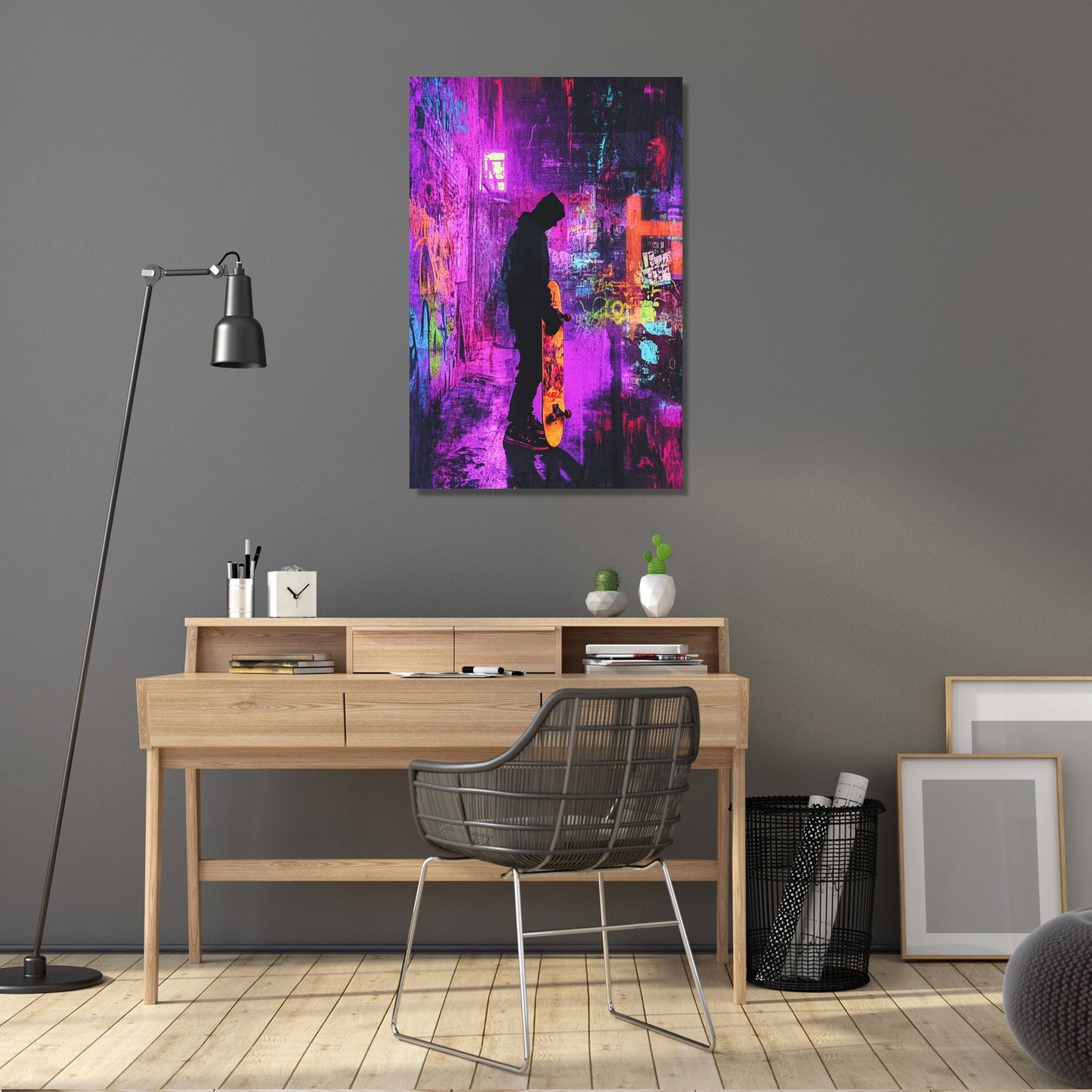 Midnight Momentum Canvas