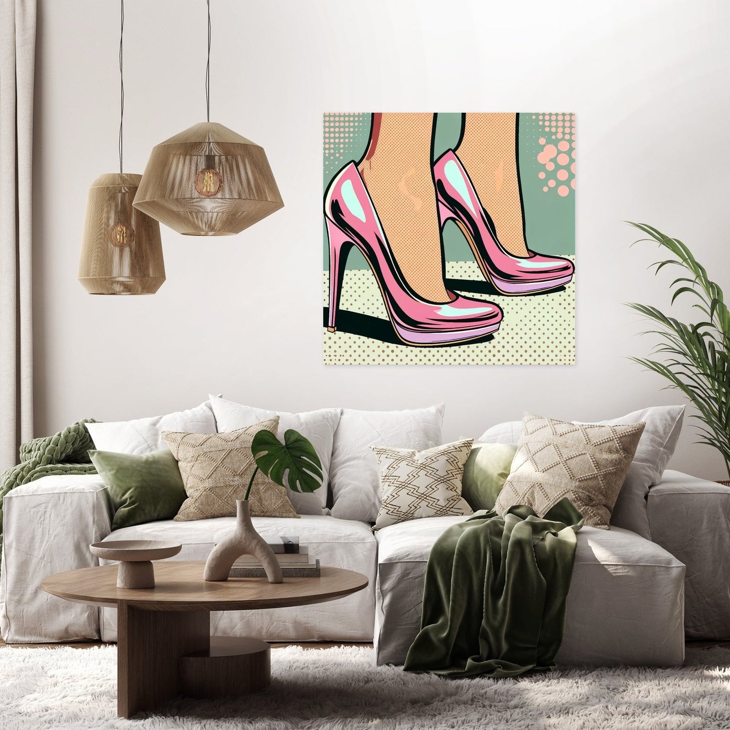 Chic Heels Canvas