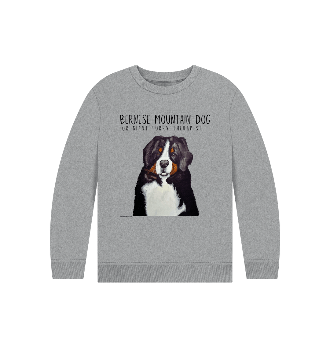 Bernese Mountain Dog Child's Sweatshirt – The Ultimate Giant Furry Therapist!