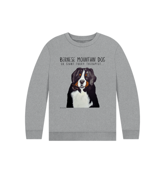 Bernese Mountain Dog Child's Sweatshirt – The Ultimate Giant Furry Therapist!