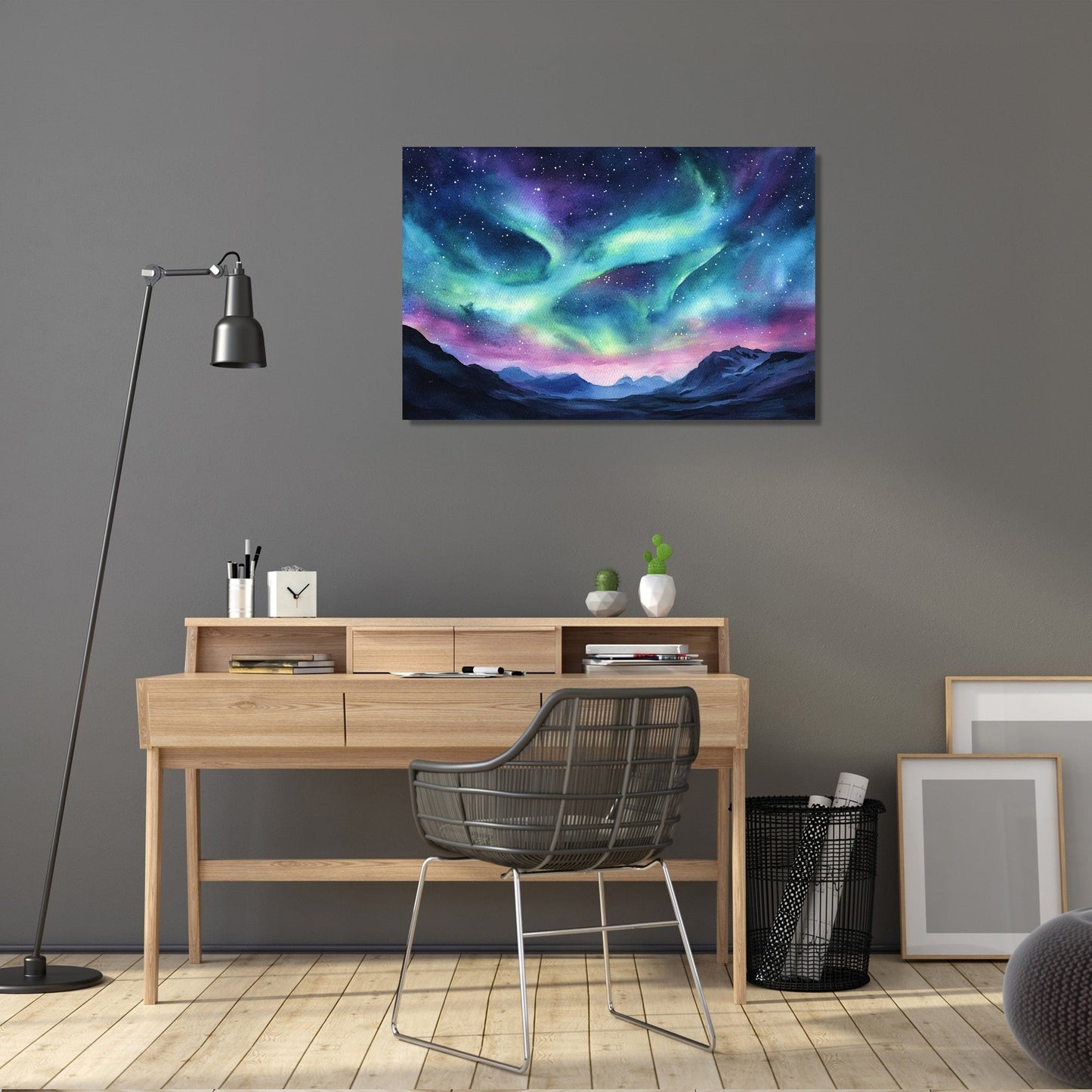 Celestial Night Romance Canvas