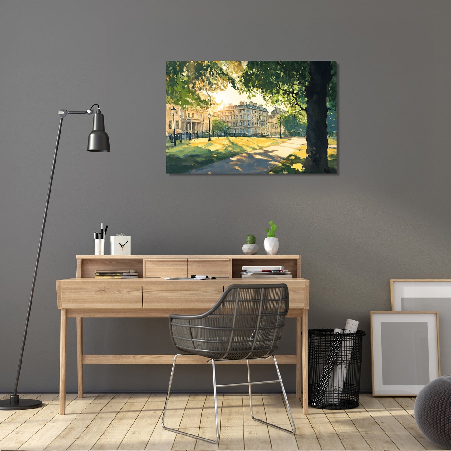 Radiant Royal Crescent Canvas