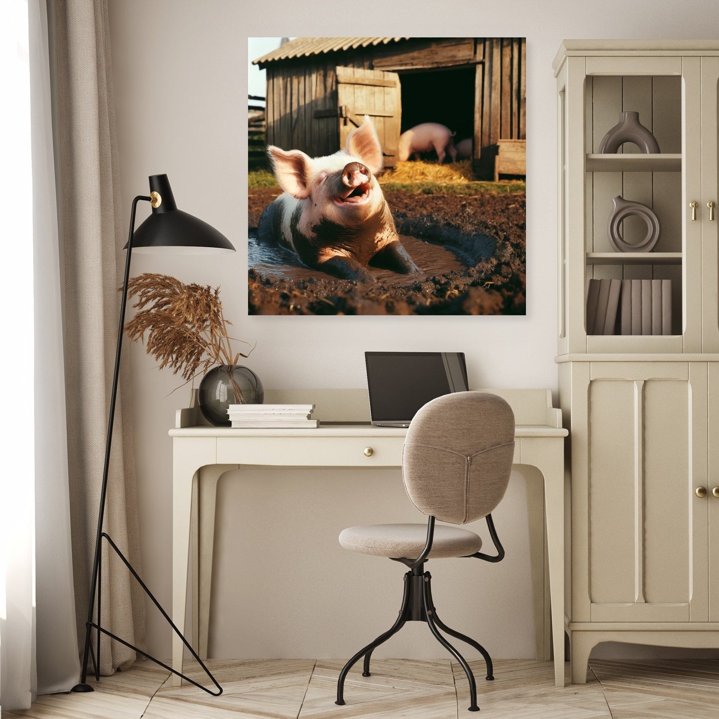 Muddy Bliss Canvas