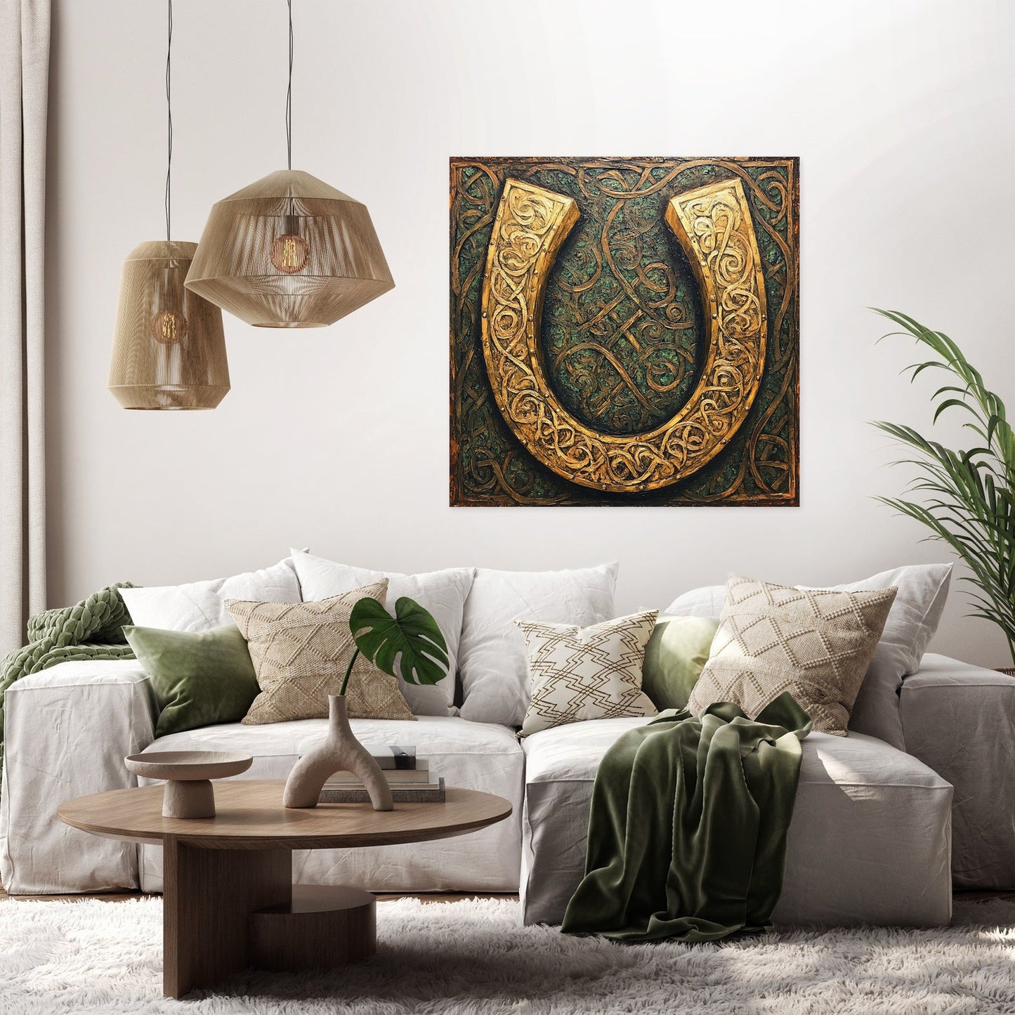 Golden Horseshoe Canvas