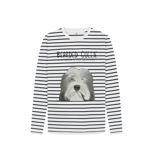 The Bearded Collie Breton T-Shirt: Chaos Meets Classic Style!