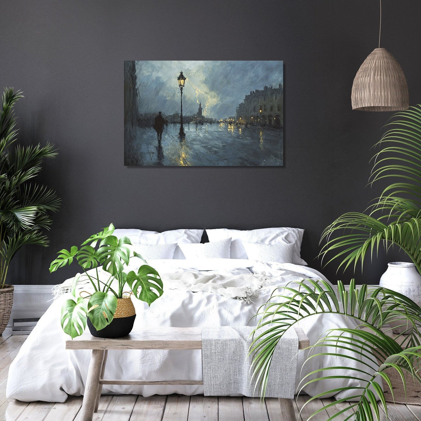 Struggle Against the Storm Canvas