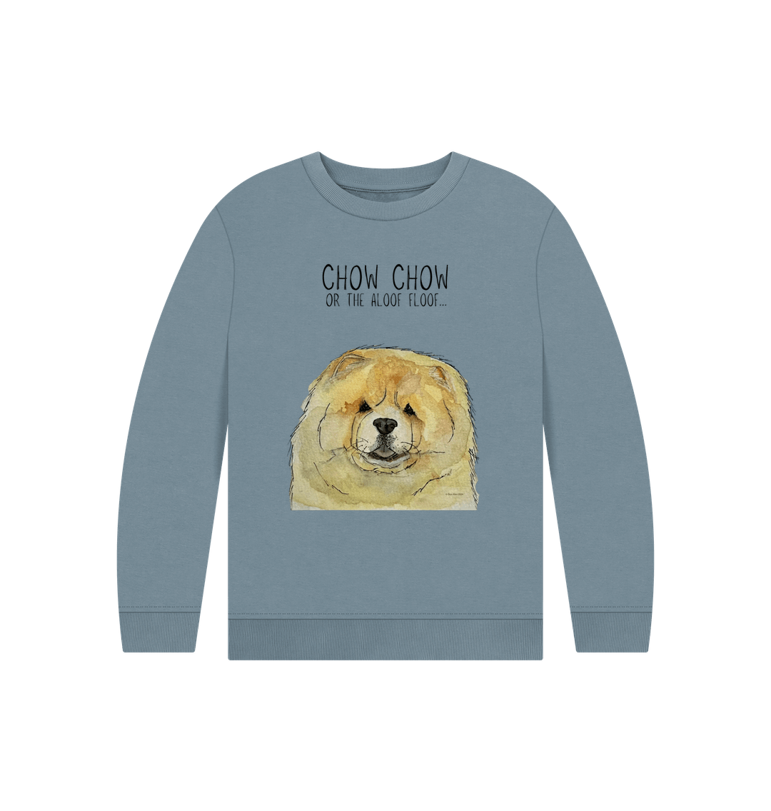 Cozy Up with the Fawn Chow Chow Child's Sweatshirt – Perfect for Little Dog Lovers!