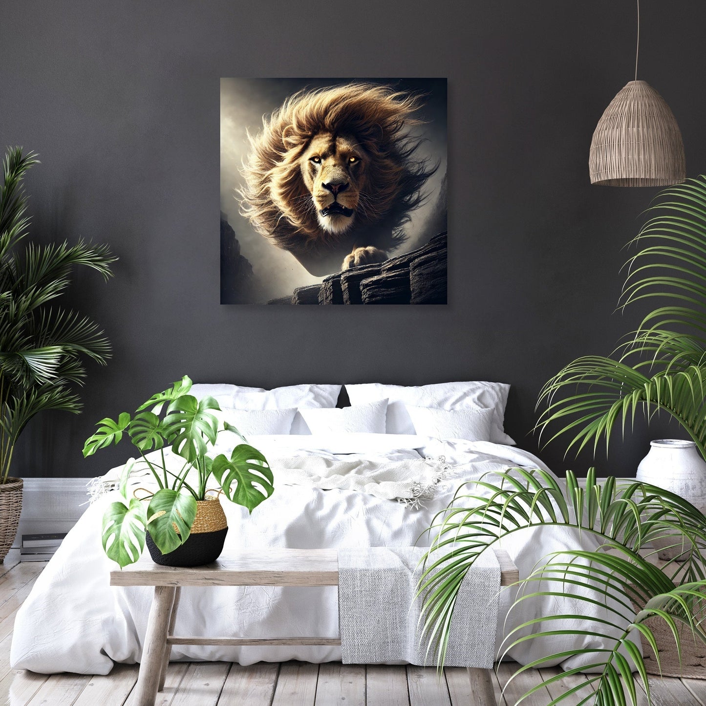 Roaring Majesty Canvas