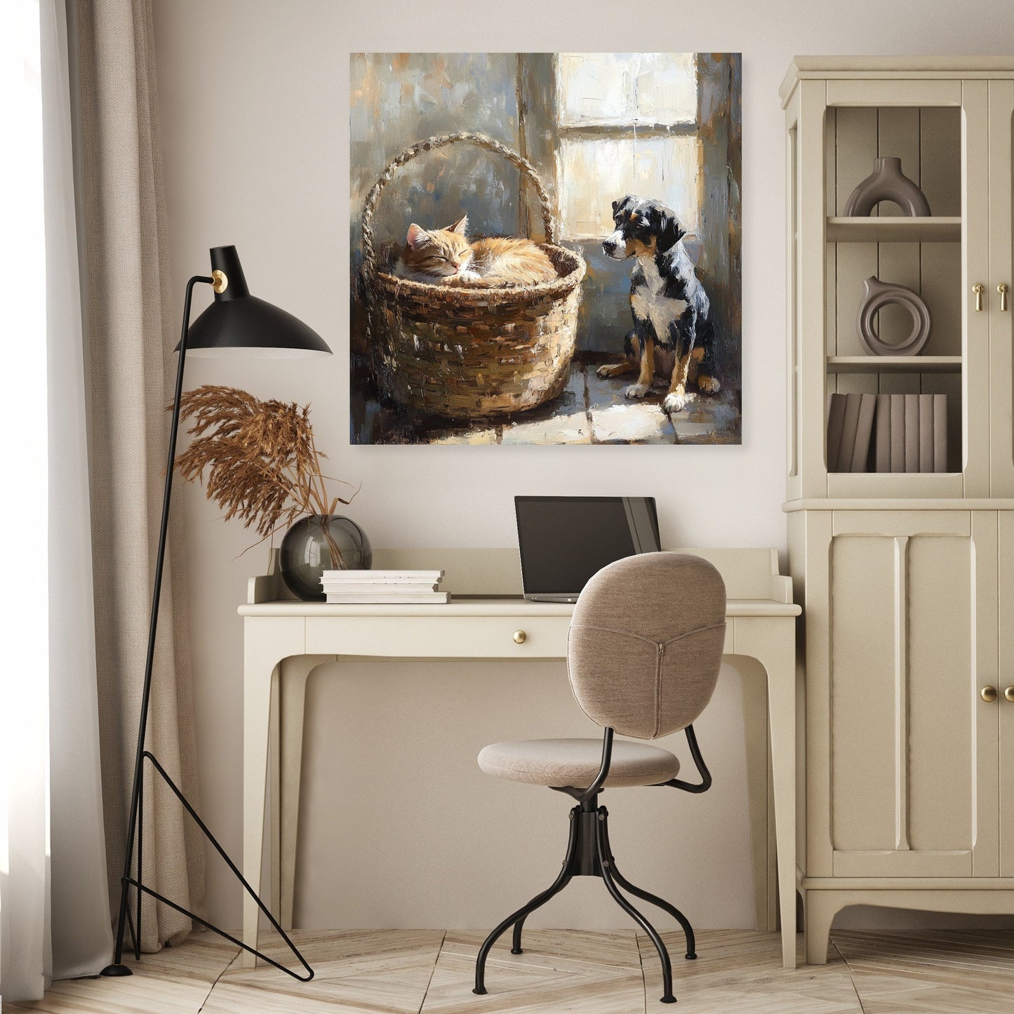 Envious Glance Canvas