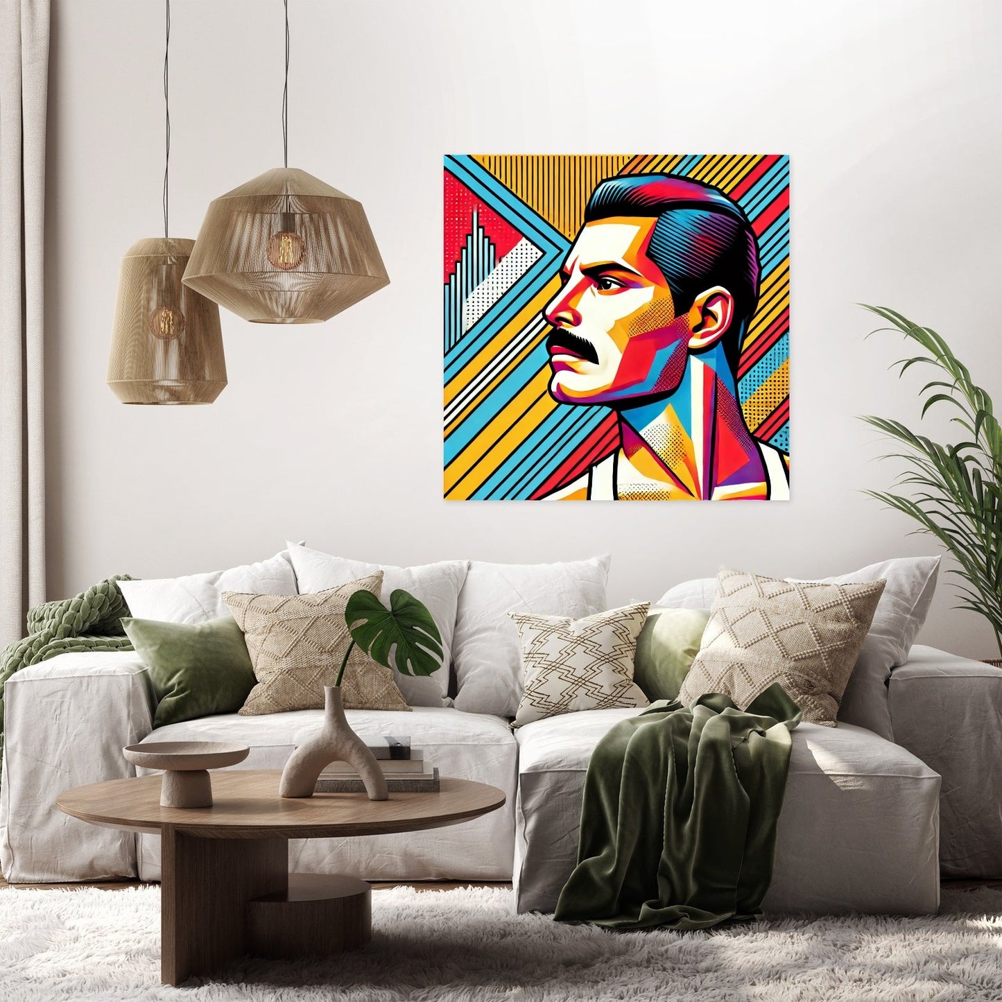 Iconic Rockstar Profile Canvas
