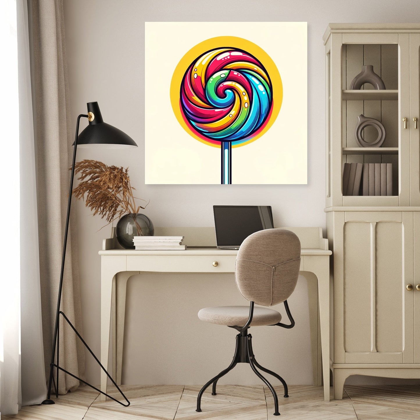 Sweet Swirl Canvas