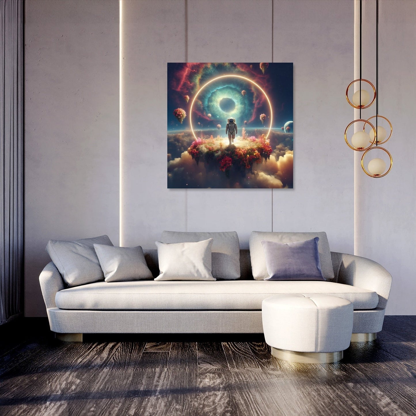 Floating Island Explorer Canvas