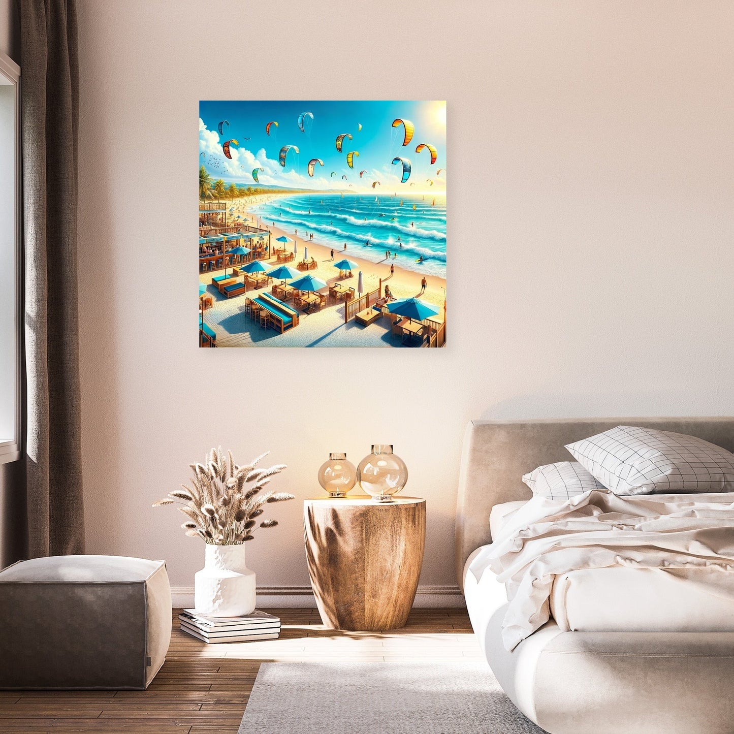 Azure Summer Harmony Canvas