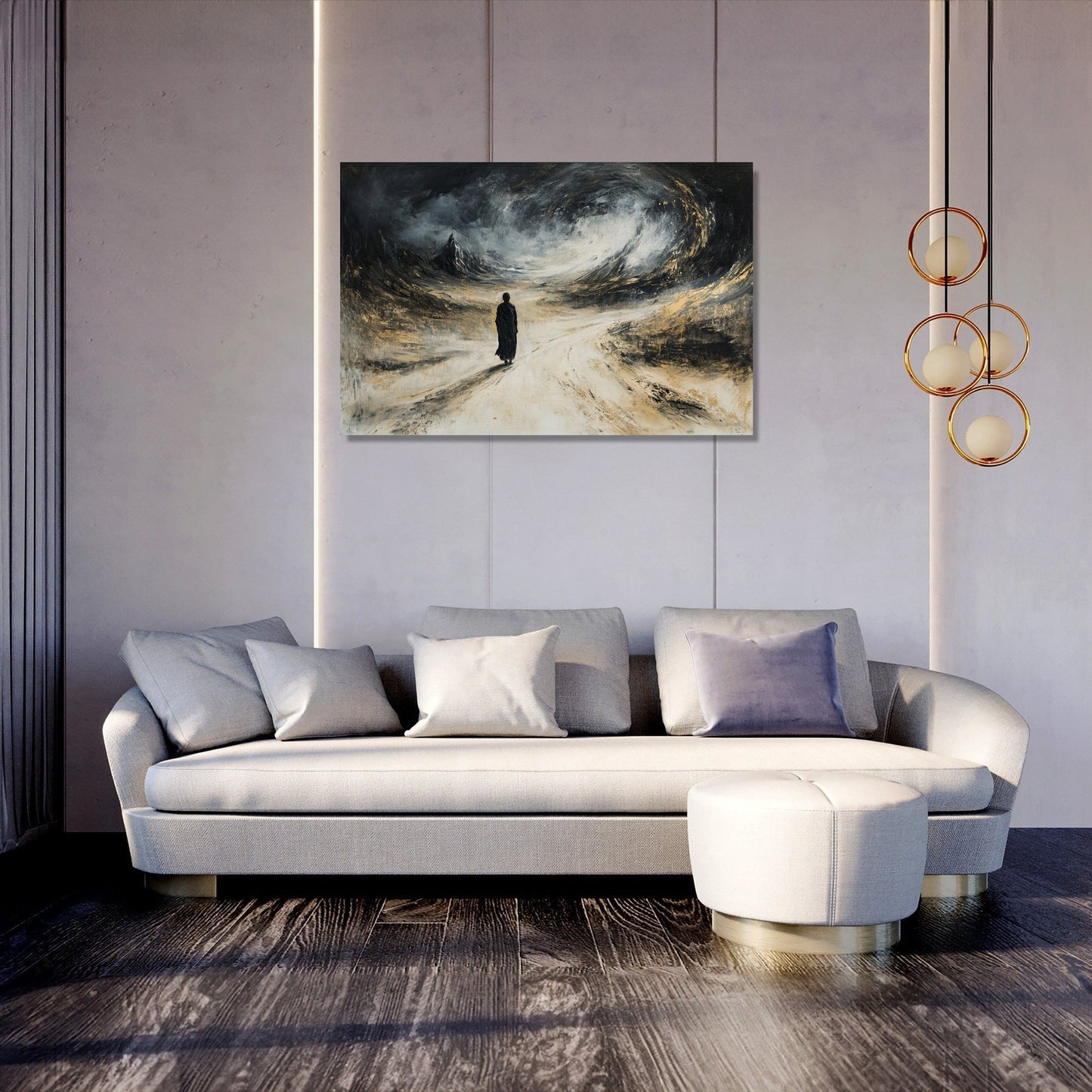 Wind's Whisper Desert Canvas