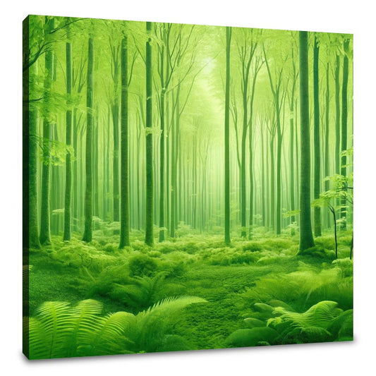 Lime Green Canopy Canvas