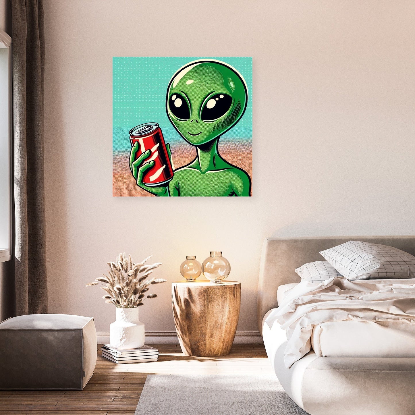Alien Soda Canvas