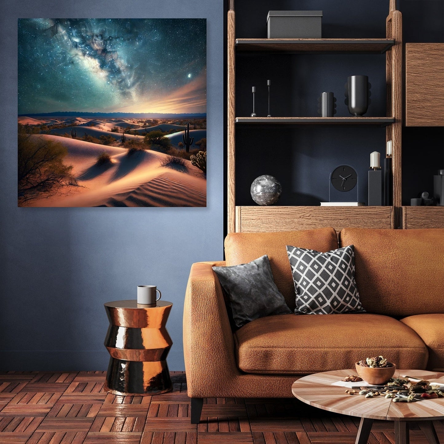 Desert Starry Night Canvas