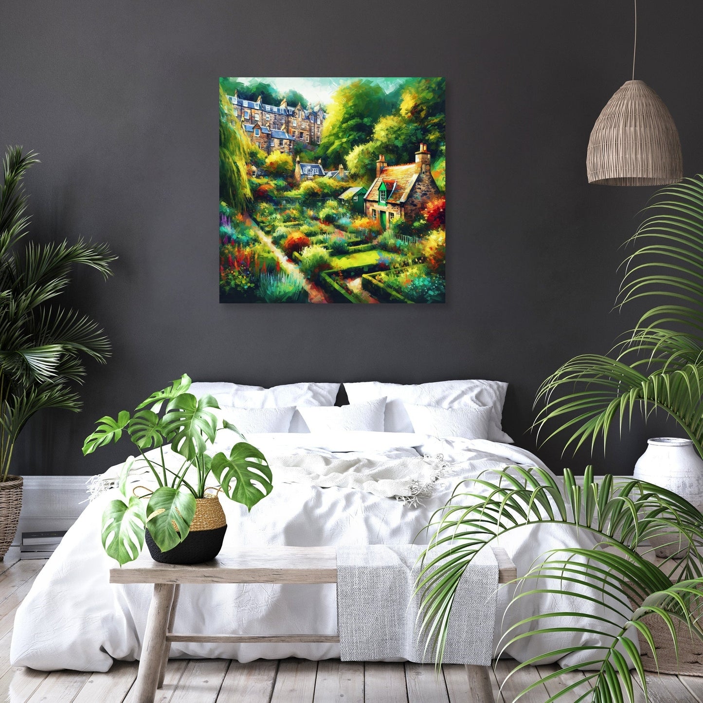 Edinburgh's Garden Oasis Canvas