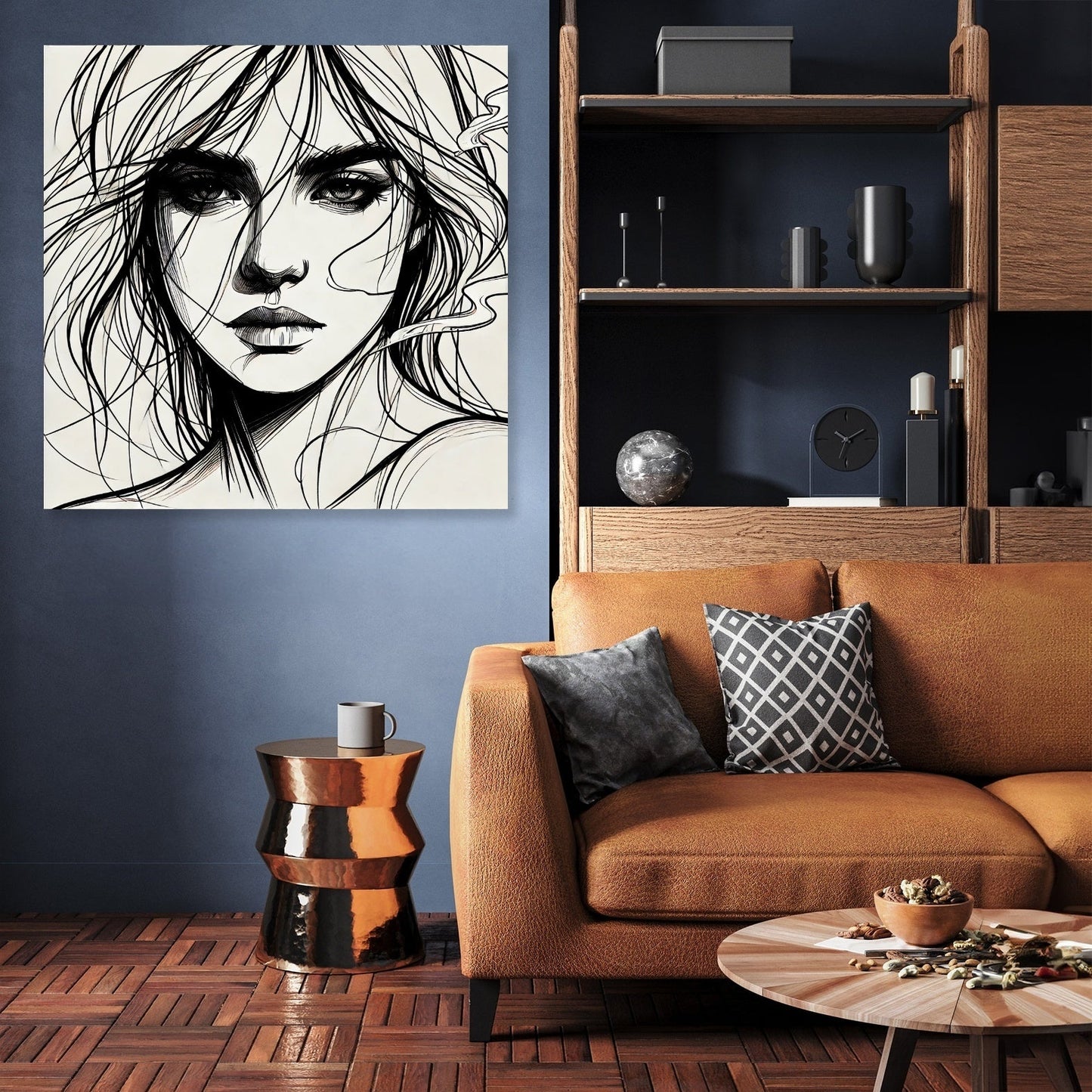 Wind-Swept Elegance Canvas