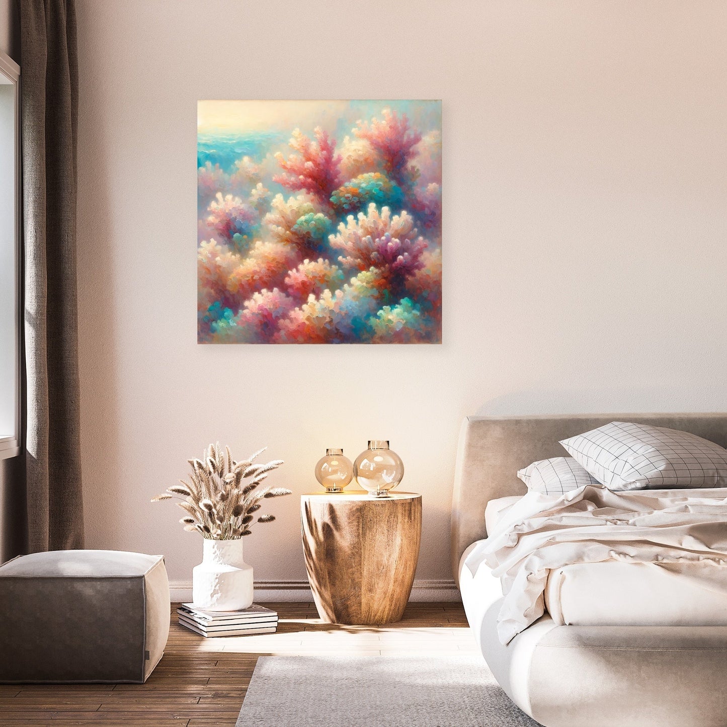 Pastel Reef Canvas