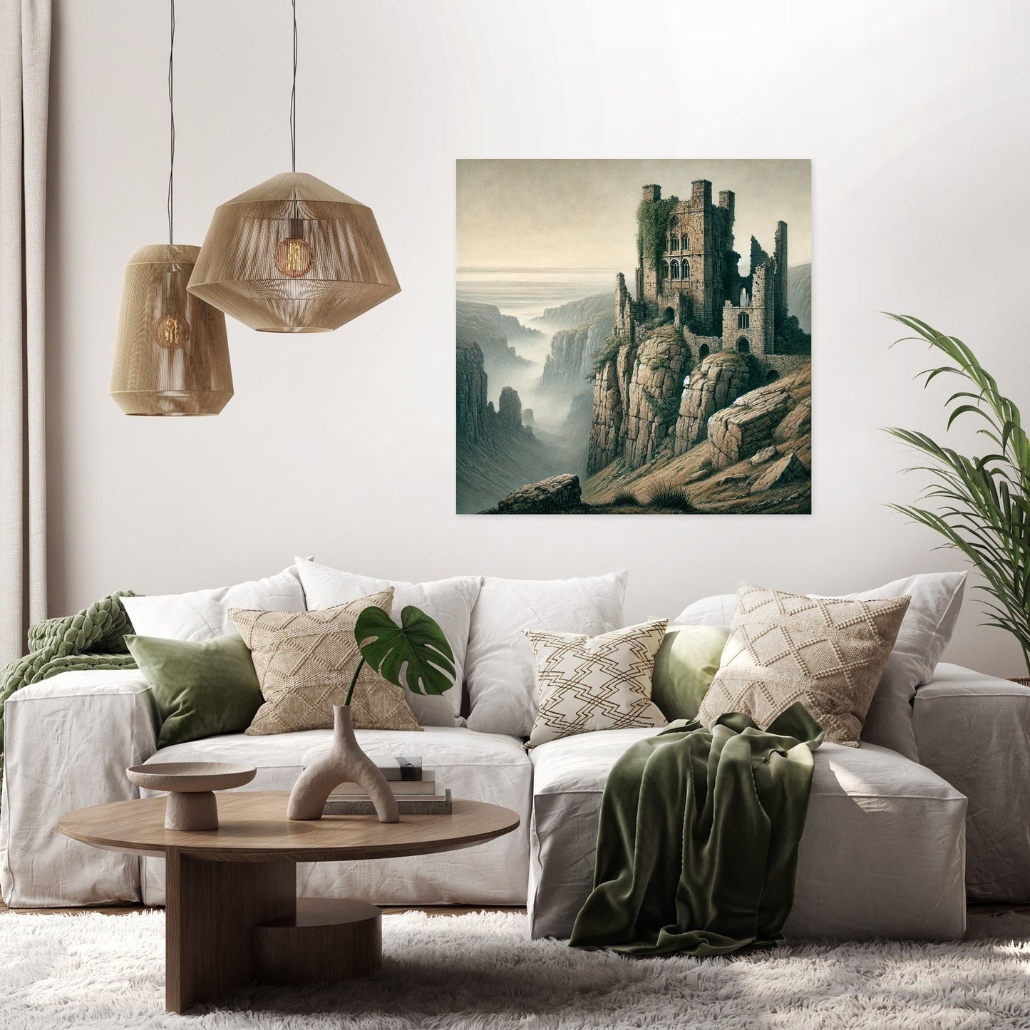 Forsaken Fortress Canvas