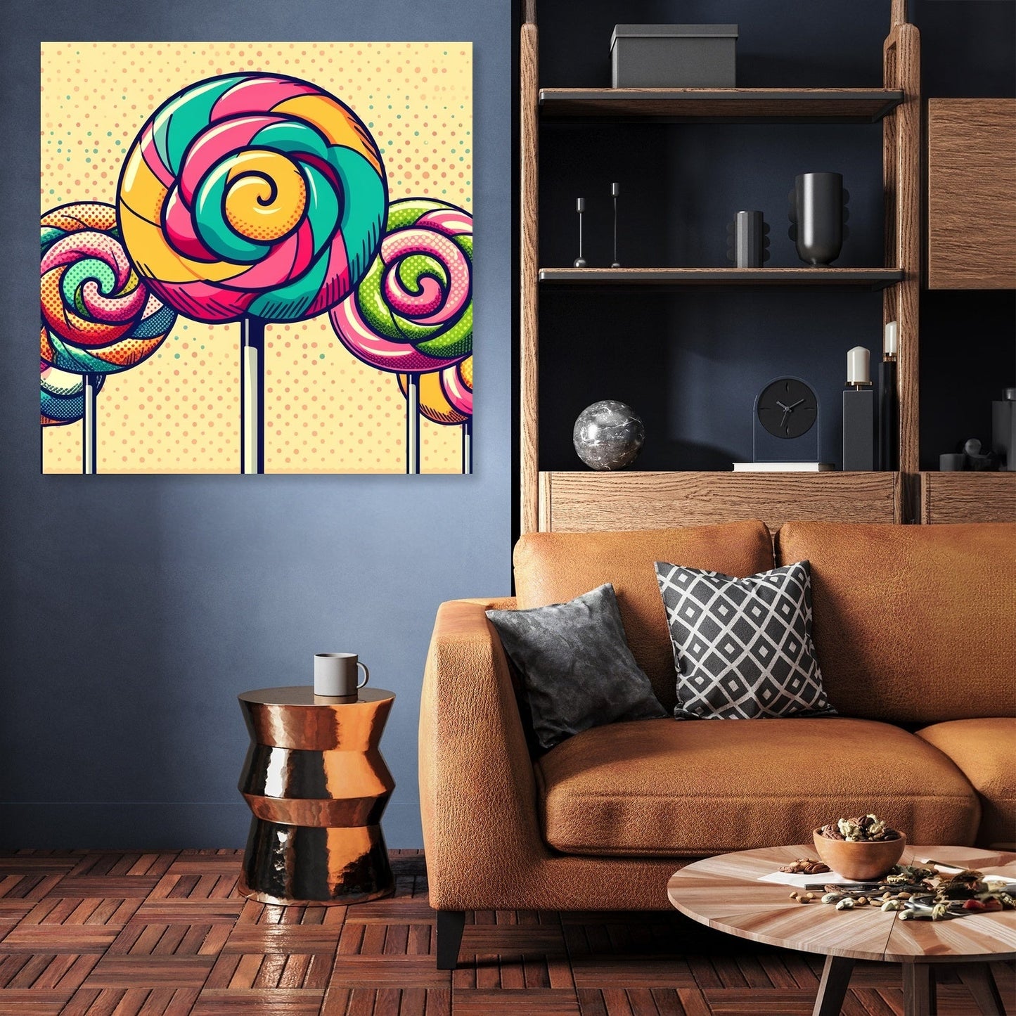 Lollipop Pop Canvas
