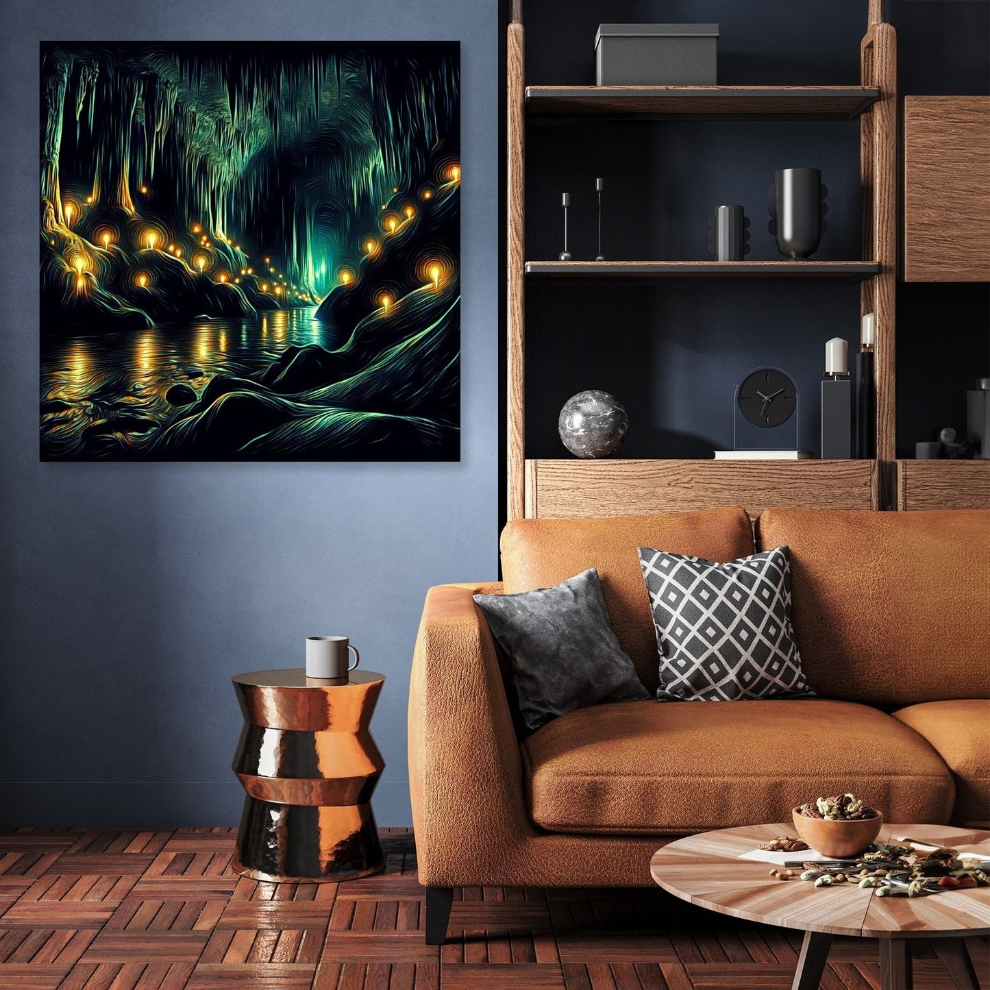 Luminous Cavern Canvas