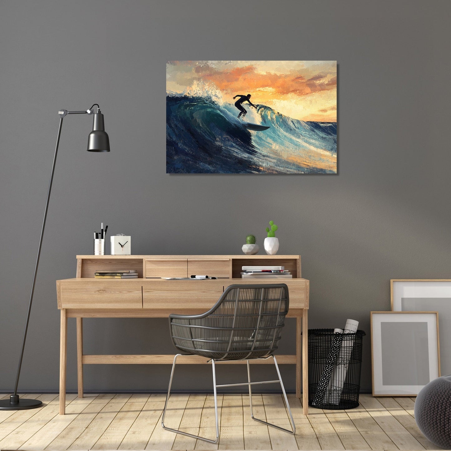 Twilight Surf Canvas