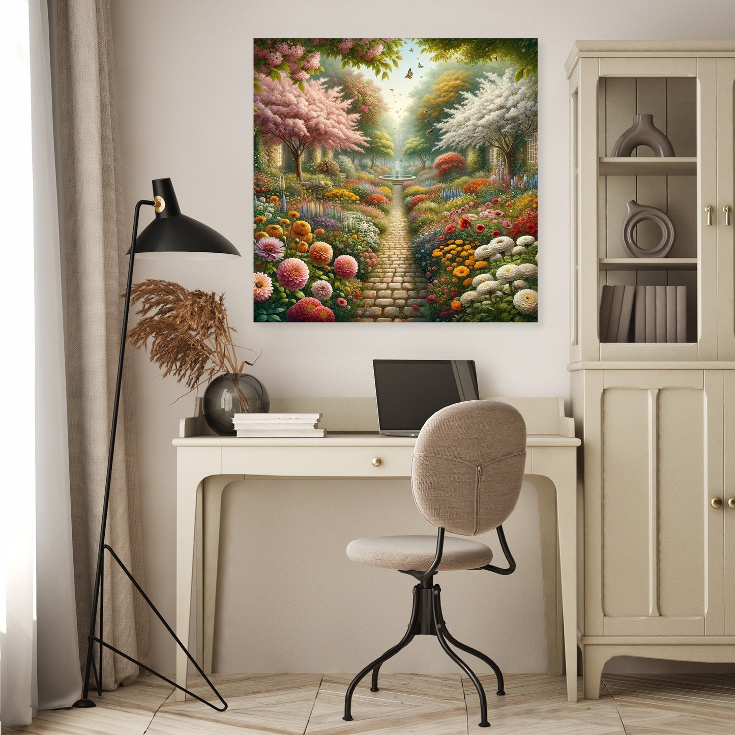 Spring Garden Serenade Canvas