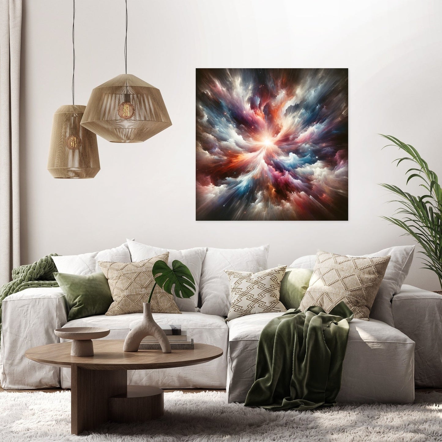 Cosmic Turmoil Canvas