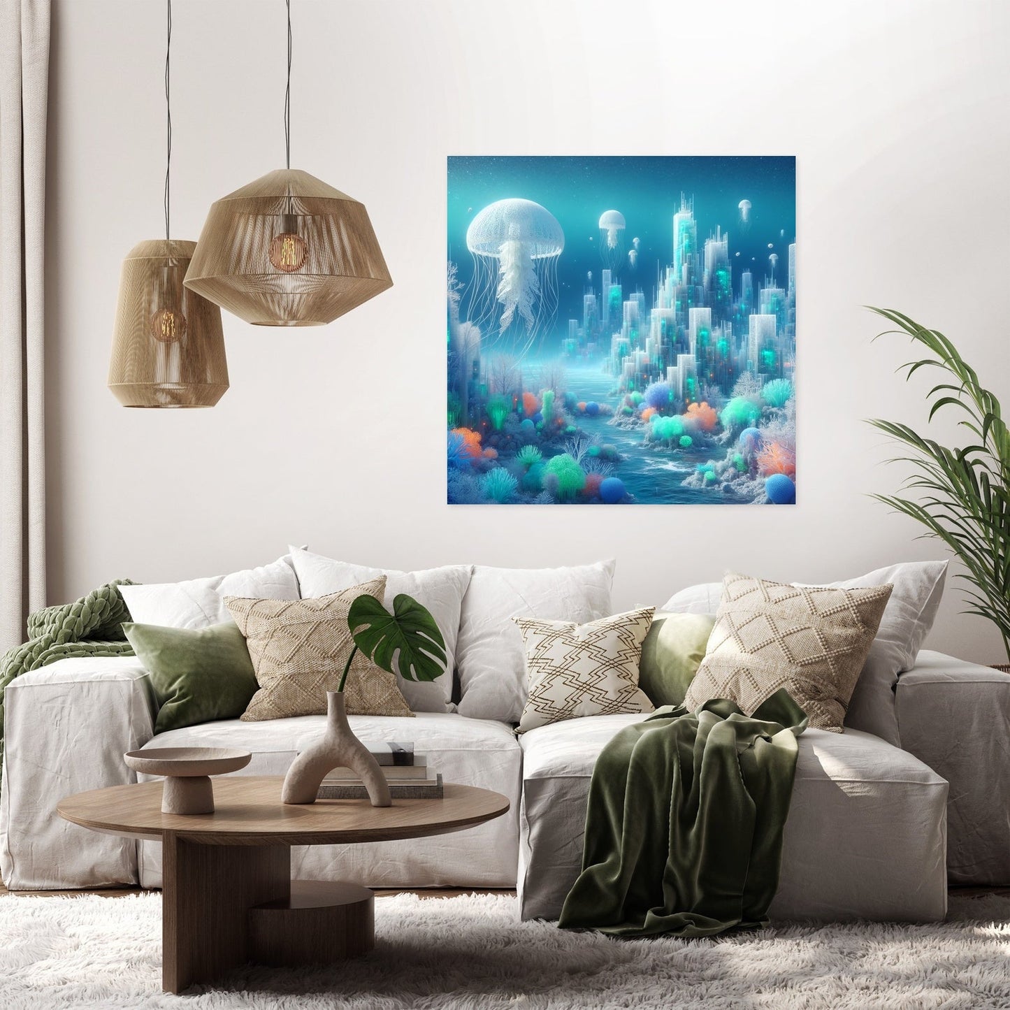 Whispering Depths Canvas