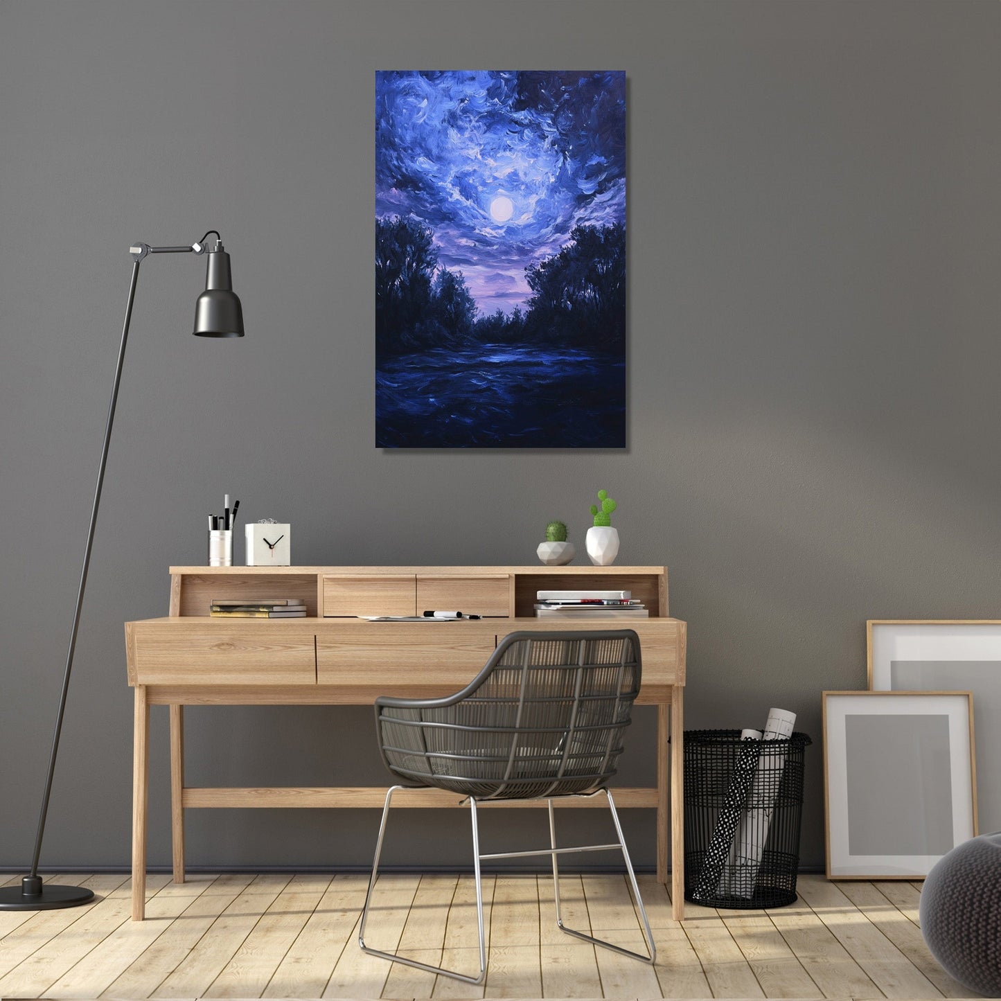 Starlit Solitude Canvas