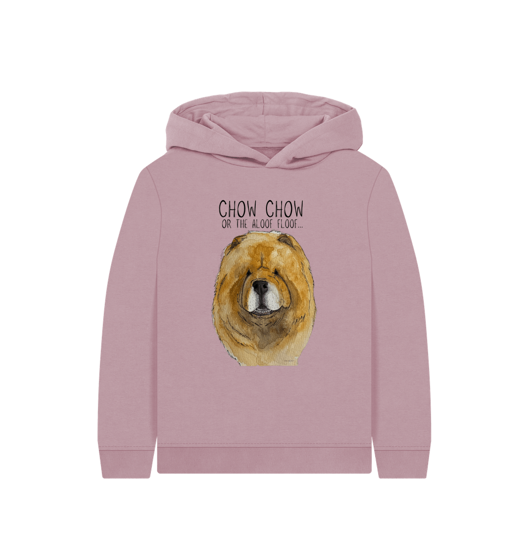 Red Chow Chow Kids' Hoodie – Snuggly Style for Little Dog Lovers!