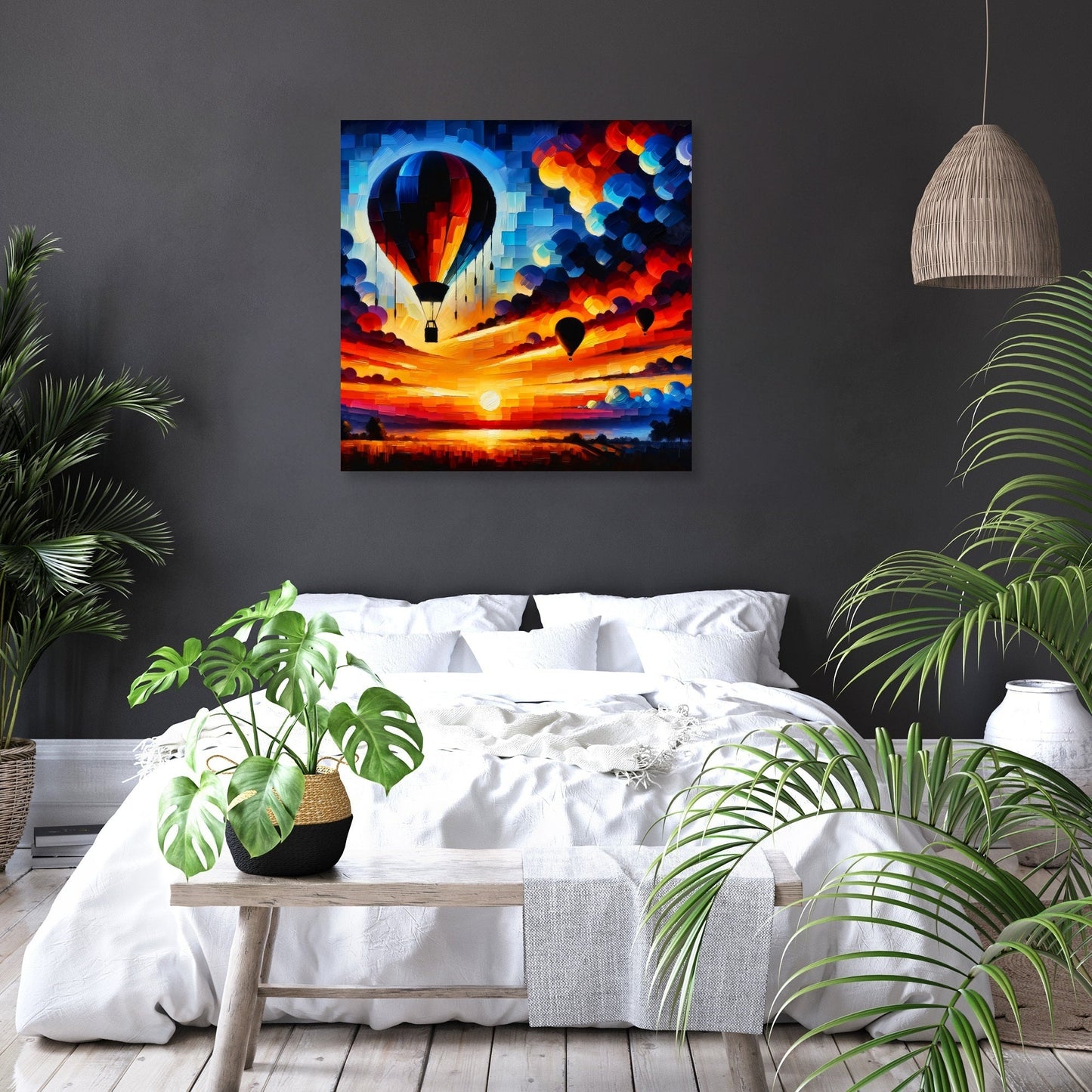 Dusk Contrasts Canvas