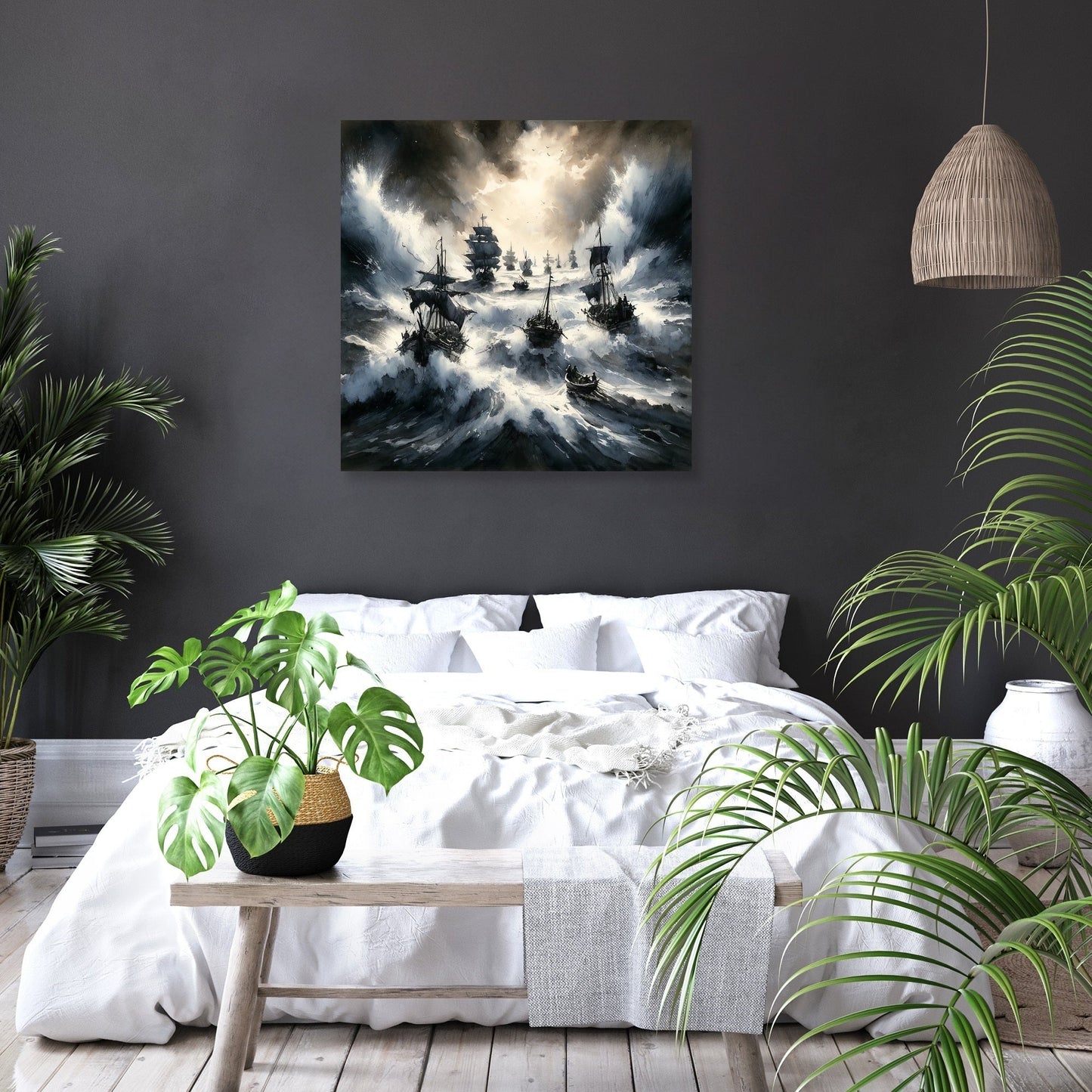 Tempest's Embrace Canvas