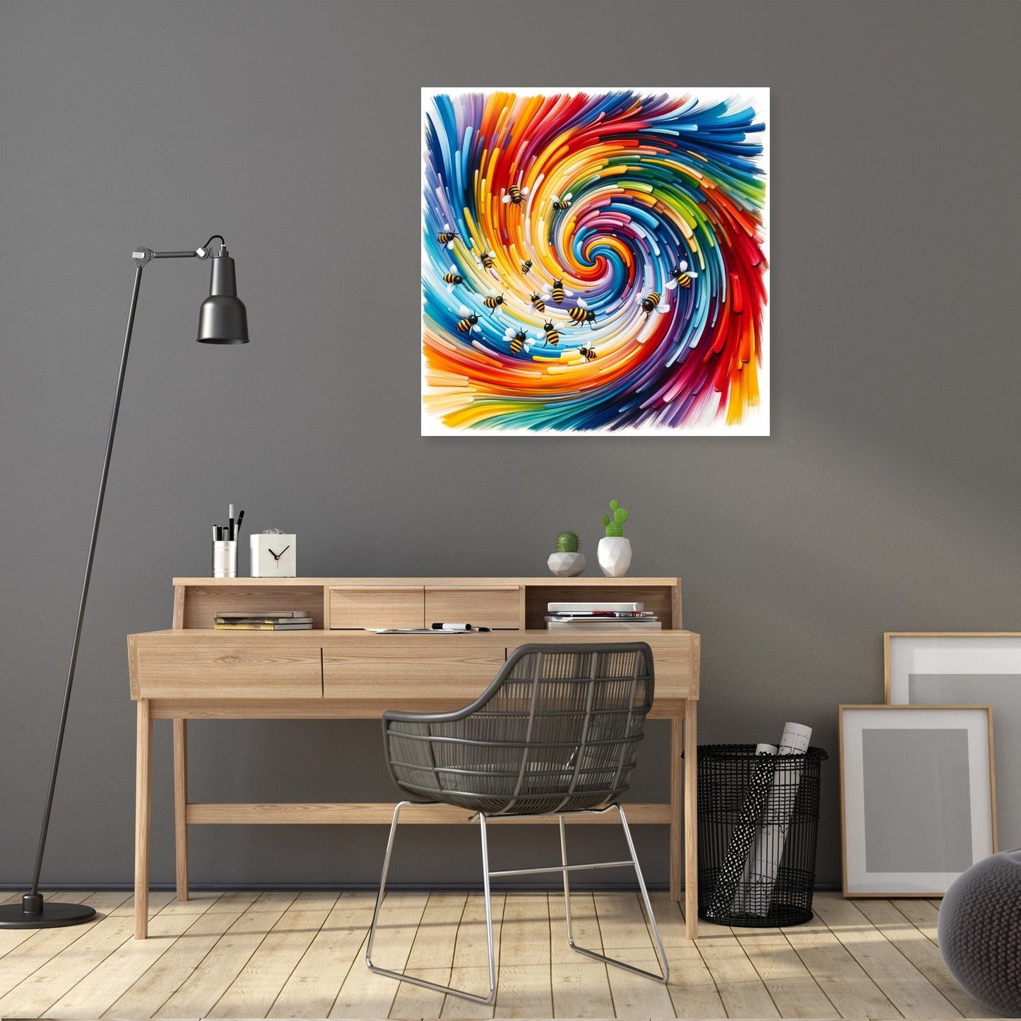 Bee Symphony Canvas