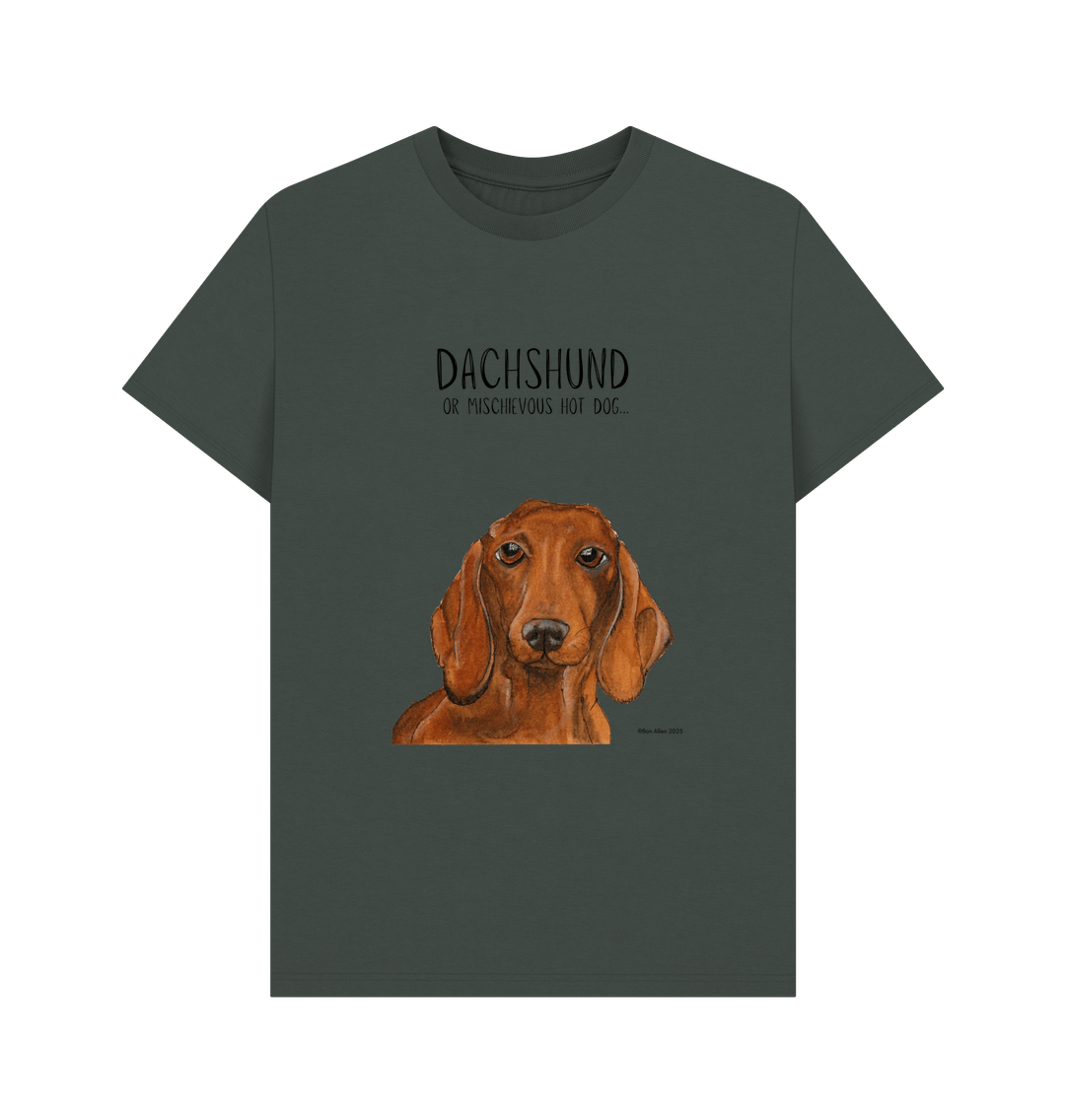 Dachshund Tee – Mischievous Hot Dog Energy!