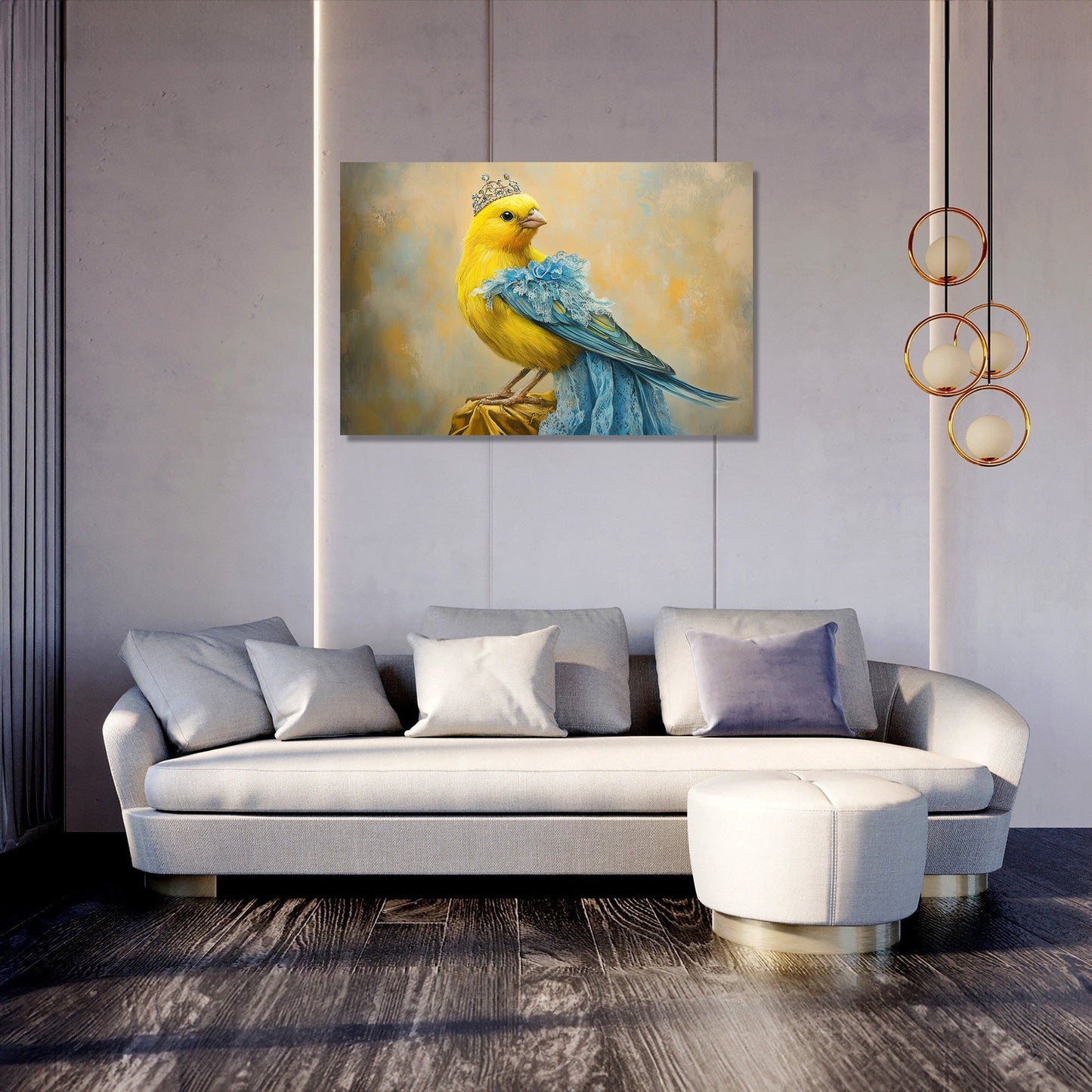 Canary Majesty Canvas