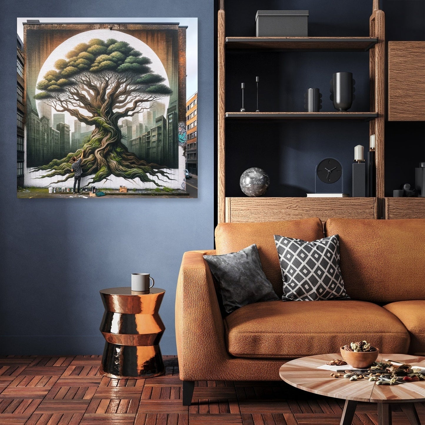 Graffiti Harmony Canvas
